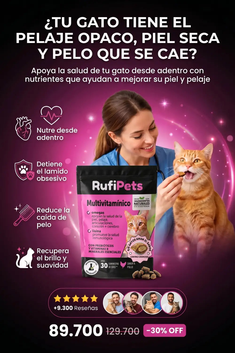 MULTIVITAMÍNICO PELAJE Y PIEL